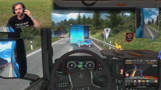 LIVE ŠUMAVA 2K19: Euro Truck Simulator 2 #207 смотреть онлайн