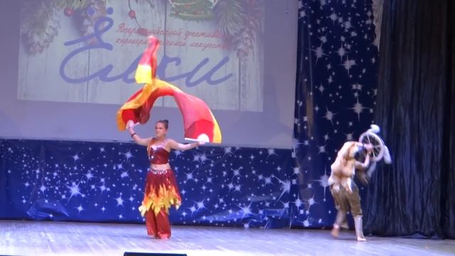 Восточные танцы для детей Белгород. Шоу bellydance. Дуэт "Укрощение Огня". Студия танца Арфа. смотреть онлайн