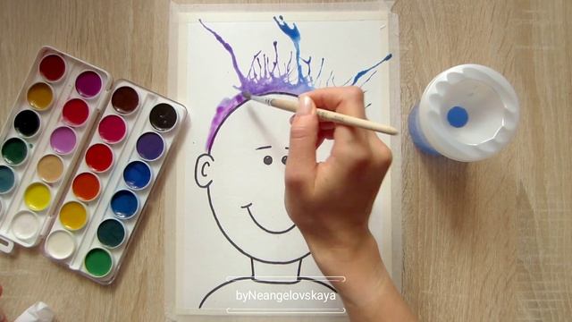 КЛЯКСОГРАФИЯ | Мастер-класс смотреть онлайн