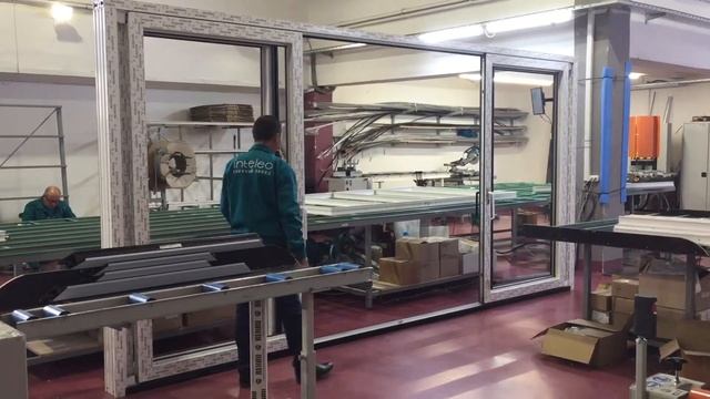 Сборка HS Портала Schüco EasySlide смотреть онлайн