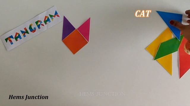What is a Tangram | Learn how to make different Tangram shapes смотреть онлайн