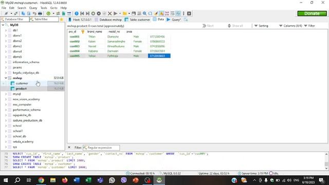 Data Base Task 08 | Write a Search Query Statement | 1st Year | Java Institute | Namindu Anjana смотреть онлайн