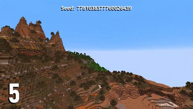 10 AMAZING Mountain Building Seeds | Java 1.19 смотреть онлайн