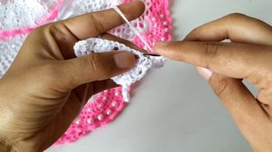 Платье крючком "ЦВЕТУЩАЯ РОЗА"часть1