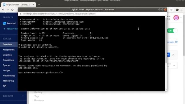 Digital Ocean create Ubuntu 18.04 droplet for Python Django project смотреть онлайн