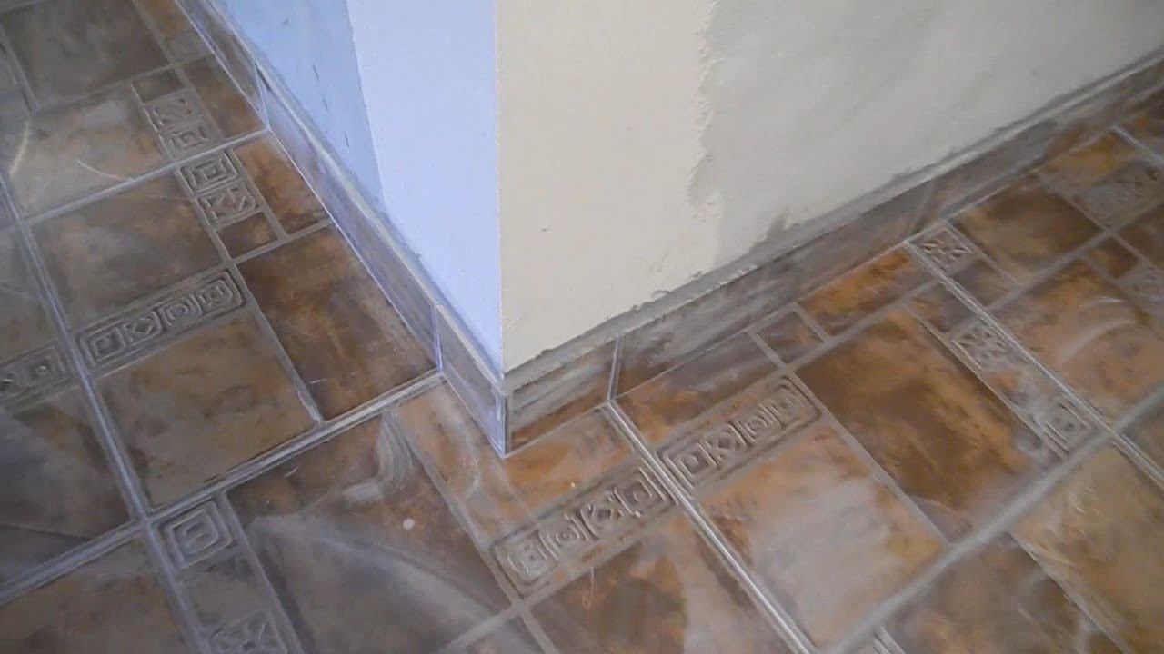 Своими руками делаем плинтус для пола из плитки ч.2 смотреть онлайн