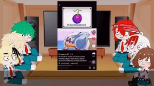 BNHA/MHA Class 1A React To One Piece Monster Trio (Part 3)