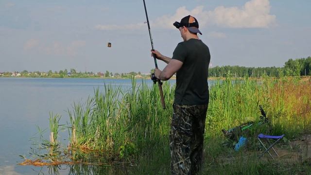 Рыбалка на Песчаном карьере в Новосибирске. смотреть онлайн