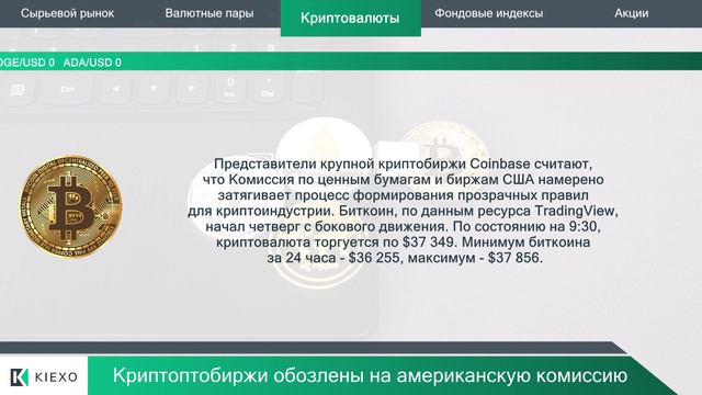 Kiexo Акции гиганта чипов упали в цене 23.11.2023 смотреть онлайн