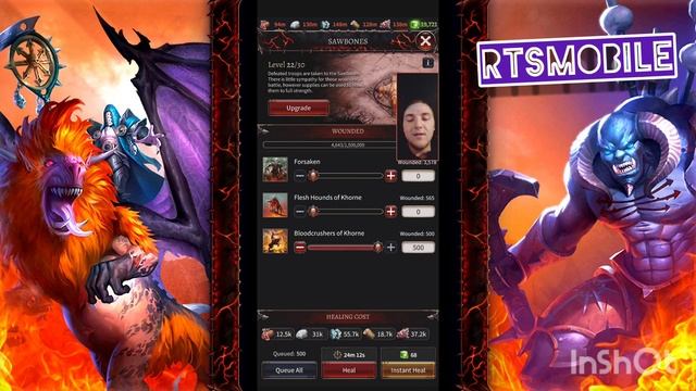 Best Hybrid Build to kill Armies and Grow! Warhammer: Chaos & Conquest смотреть онлайн