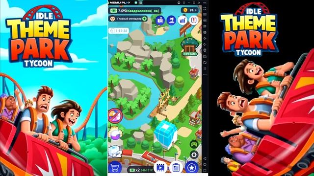 Improved Island - Idle Theme Park Tycoon #10 - Улучшенный остров смотреть онлайн
