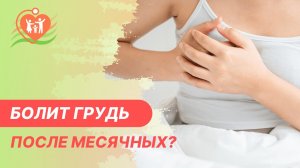 ?_♀️ Почему болит грудь после менструации?
