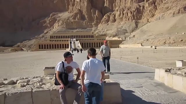 Храм Хатшепсут ч.2,Луксор,Египет 2013 смотреть онлайн