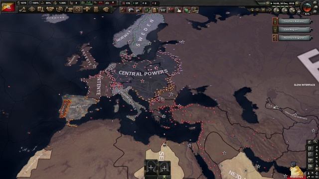 Hoi4 Timelapse #85 - The Ottomans use 1% of their power (Buffed Ottomans join Entente in WW1) смотреть онлайн