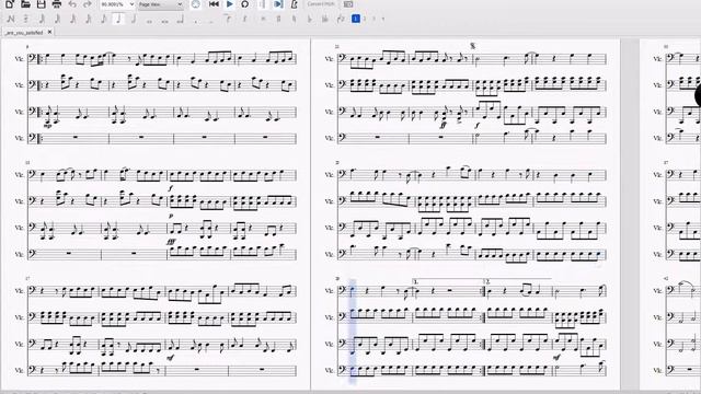 Cello arrangement of Are You Satisfied? смотреть онлайн