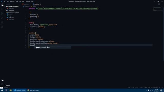 Parallax Effect Scrolling | HTML & Pure CSS | No JavaScript смотреть онлайн