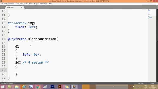 How To Create Image Slider Using HTML and CSS | Image Slideshow In Website смотреть онлайн