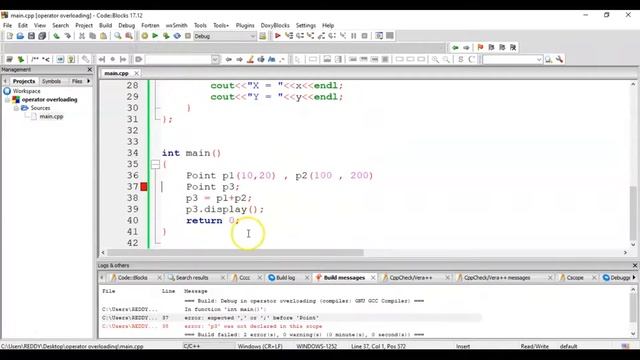 28 - Operator Overloading (Part - 1) || Learn C++ in Telugu смотреть онлайн