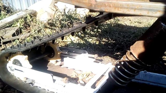 Постройка снегохода,видос N6.