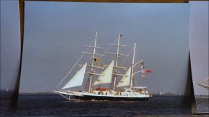 The Cutty Sark Tall Ships' Races, On the Scheldt, 1993, Belgium, Liszt Diapo, by HabariSalam