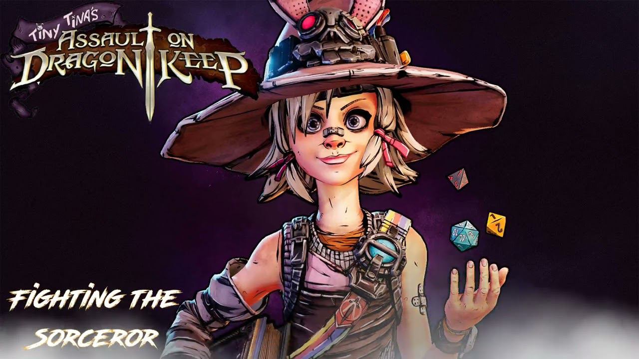Fighting the Sorceror - Epic Music (Borderlands 2:Tiny Tina's Assault on Dragon Keep) смотреть онлайн
