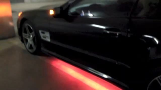 Mercedes SL63 AMG, Bottom Lights смотреть онлайн