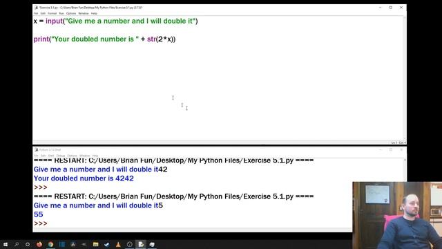 Python Boot Camp - Lesson 5.1 - Input Statements смотреть онлайн