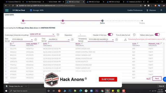 Fix TimeStamp Error While Uploading Dataset to IBM DB2 Cloud смотреть онлайн