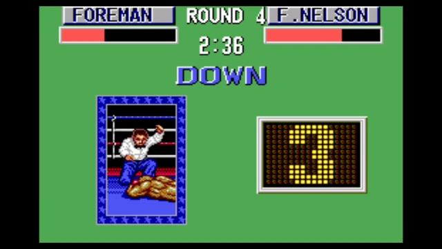 George Foreman's KO Boxing, Sega Master System (Gameplay) - Retro Games and Flash Games смотреть онлайн