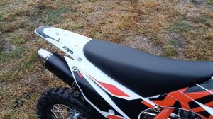 kayo TT 140 звук выхлопа acropovic с флейтой.