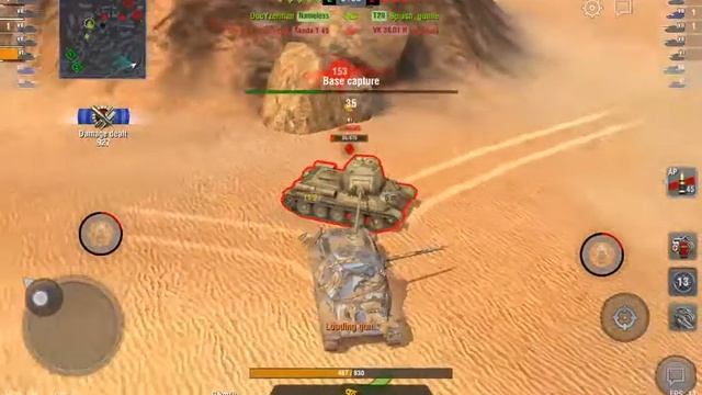 Wot Blitz Skoda T25 Gameplay