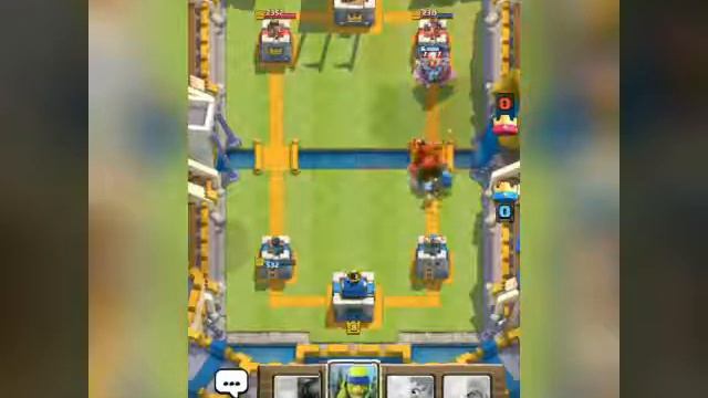 Фан атака в Clash Royal смотреть онлайн