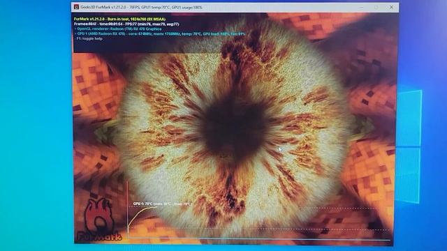 Тестирование HIS RX470 4gb