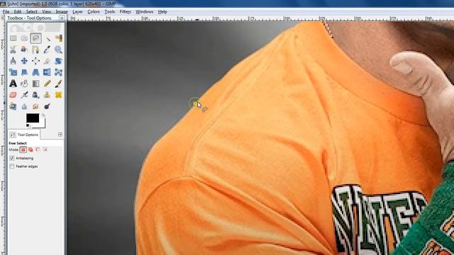 Change Background Of An Image Without PhotoShop | Gimp - 01 | смотреть онлайн