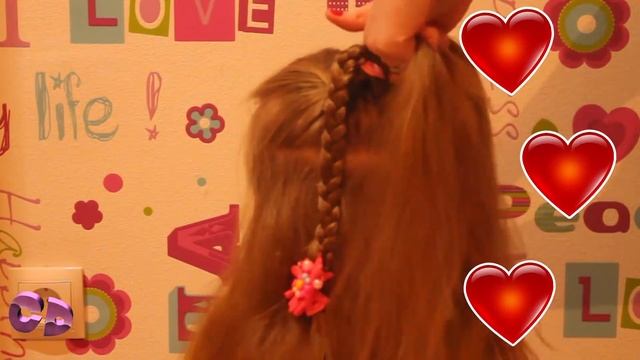 ДЕТСКИЕ ПРИЧЕСКИ. Прическа сердце. Простые прически для детей ✿ Сomedy Detki смотреть онлайн
