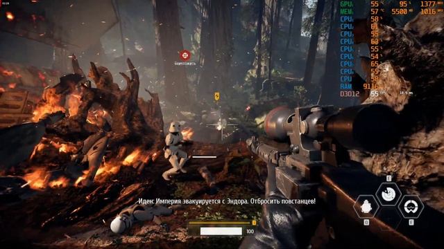 Star Wars Battlefront 2 (4K Ultra) RX Vega 64 FX-9590 смотреть онлайн