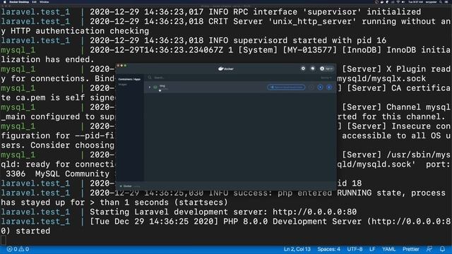 Laravel with Docker смотреть онлайн