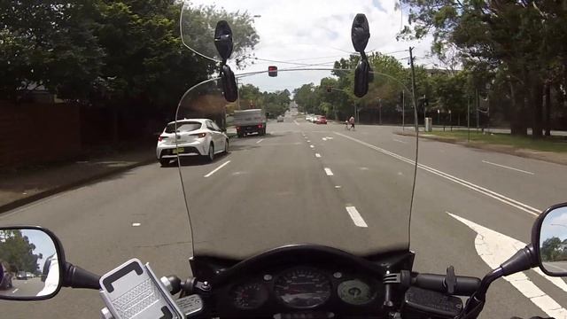 Going To My Favourite Coffee Shop! Honda Silver Wing 600