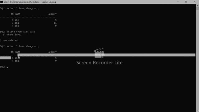 SQL - 22 View (Delete) смотреть онлайн
