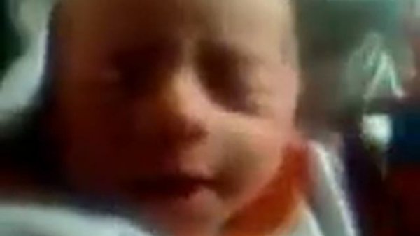 ابنتي بعد ولادتها باسبوع