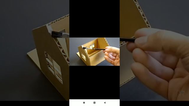 Как создать дом🏠 из картона быстро смотреть онлайн