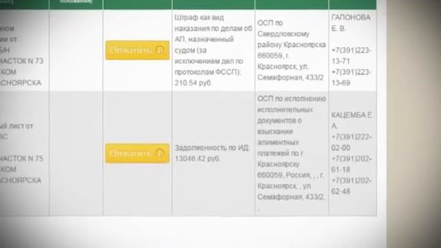 Красноярские депутаты-должники попали в списки судебных приставов смотреть онлайн