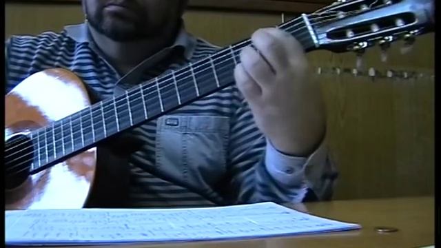 Д.Тухманов" Как прекрасен этот мир" для гитары,ноты,табы. смотреть онлайн