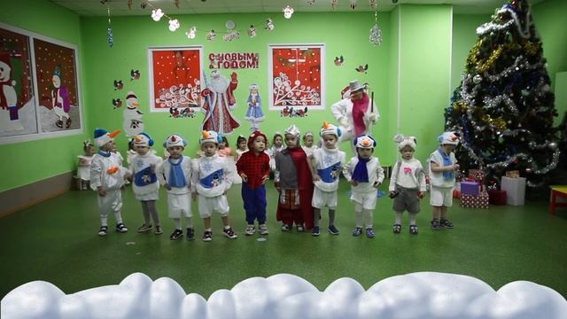 Новогодний утренник. Одуванчик, средняя группа смотреть онлайн