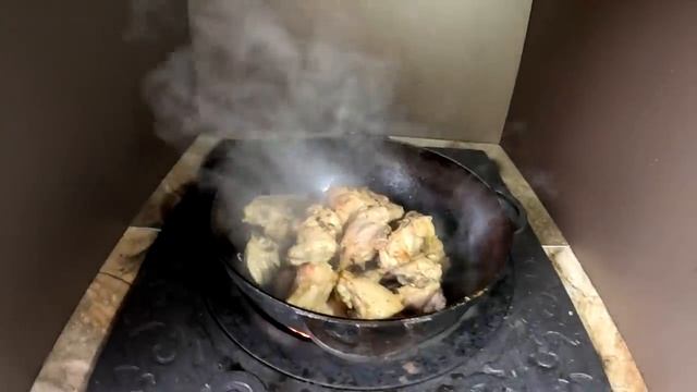 Жена КОПАЕТ.. Муж ГОТОВИТ Чахохбили На Костре