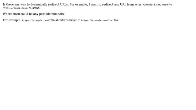 Wordpress: Is it possible to dynamically redirect URL using htaccess? смотреть онлайн