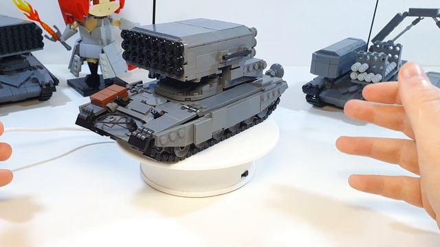 LEGO самоделка: ТОС-1А "Солнцепек", ТОС-1 "Буратино" и ТЗМ-Т смотреть онлайн
