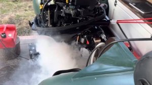 Первый запуск Тохатсу 9.9 mfs, без румпеля, установка дистанции tohatsu 15/20 инжектор лодочный