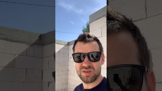 ?♂️Монтаж армопояса. Принимаем бетон. Обзор готового армопояса. #строительстводома #фундамент смотреть онлайн