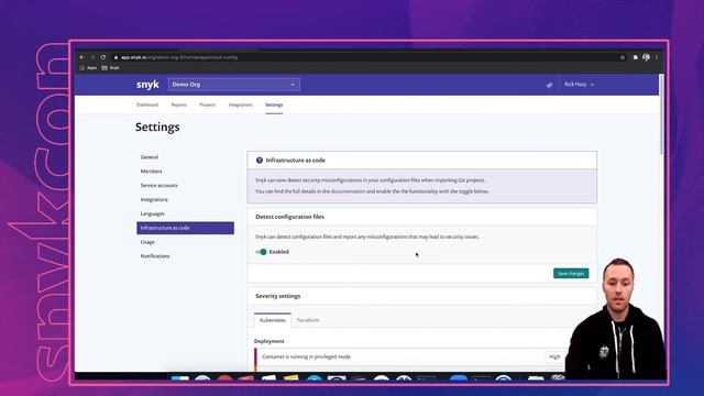Snyk IaC | Monitoring your infrastructure as code via Source Code Management Integration смотреть онлайн